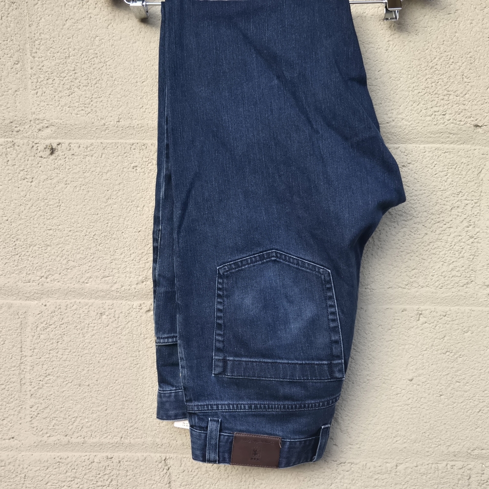 Ermenegildo Zegna Straight Blue Jeans Men Size ● 36 x 32